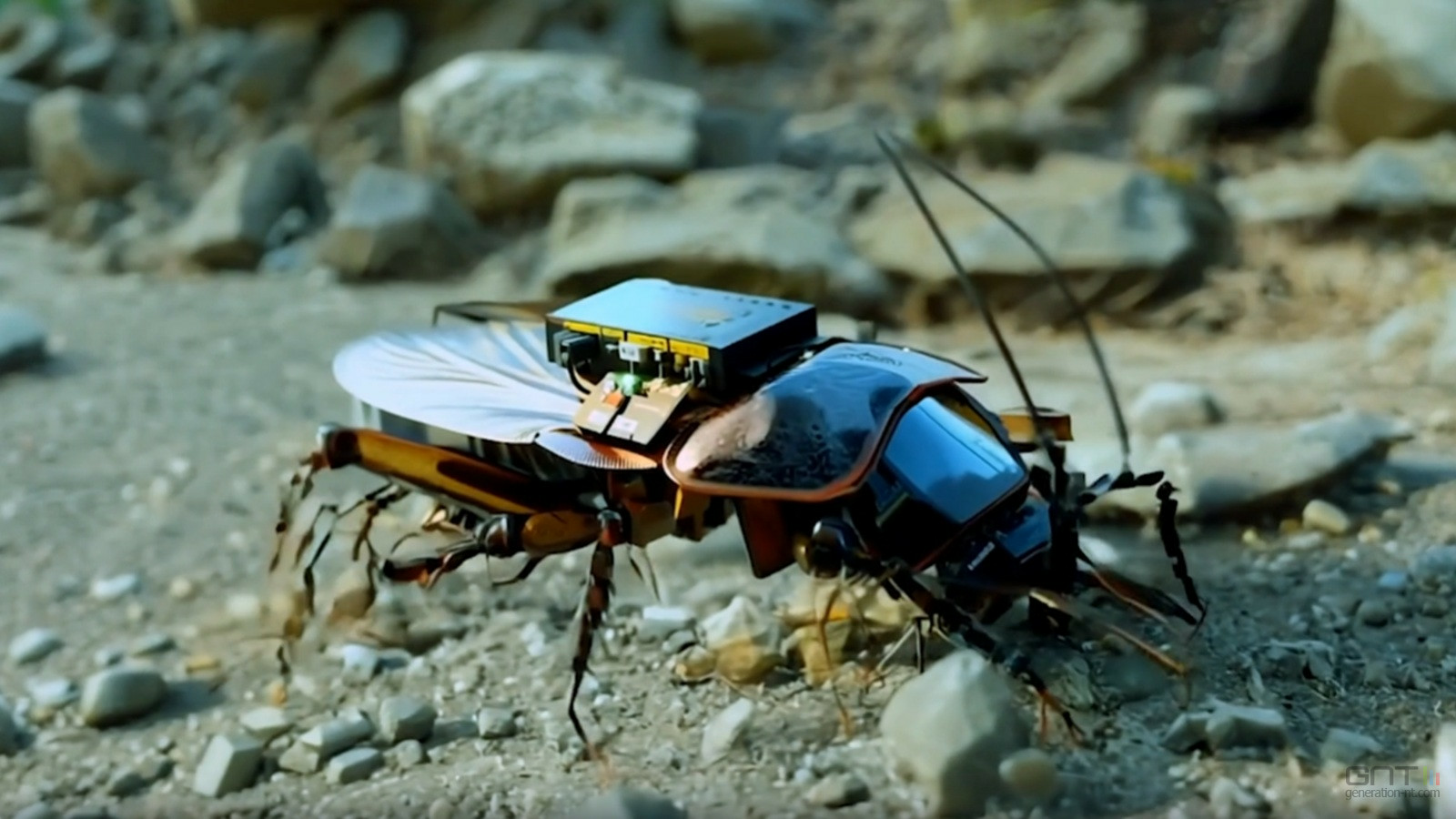 SWARM Biotactics : Les insectes cyborgs au service de la défense